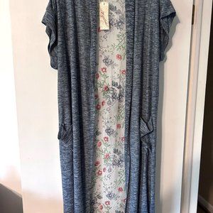 Floral Summer Cardigan w/ Pockets